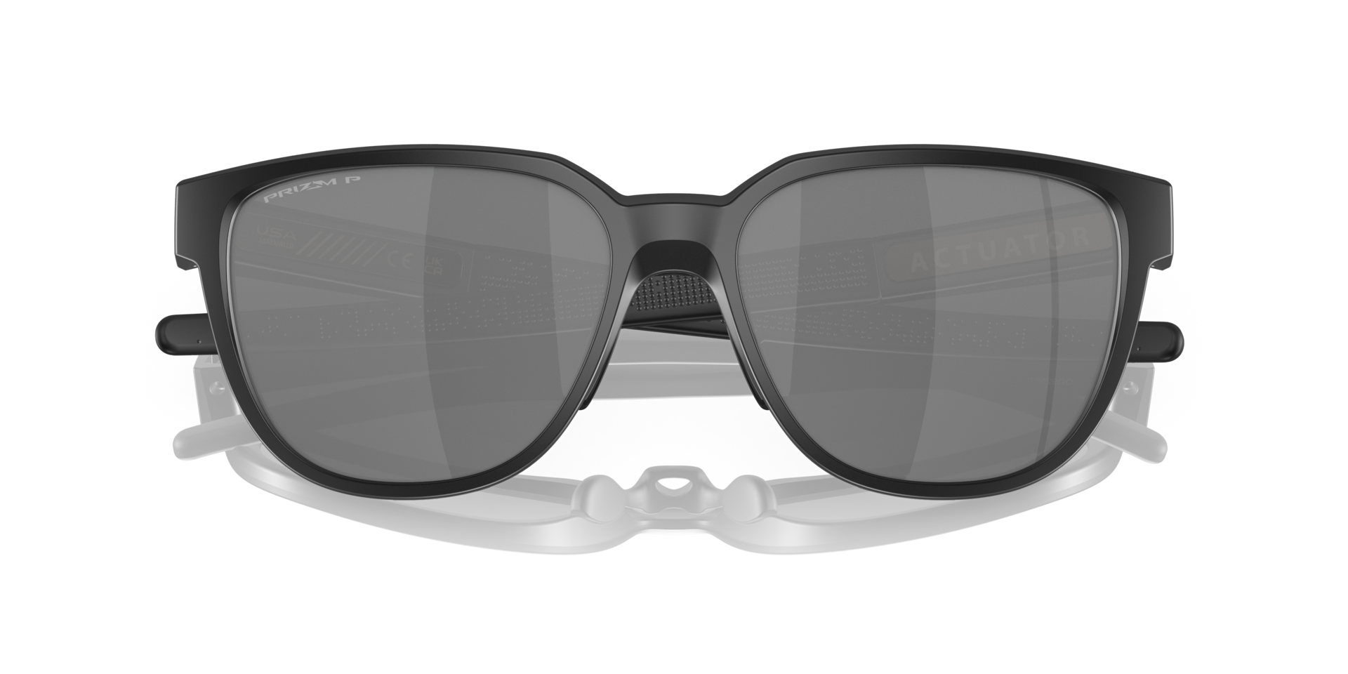 Oakley Actuator (Low Bridge Fit) Sunglasses with Polished Black
