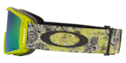 Line Miner™ L Snow Goggles - Green Floral