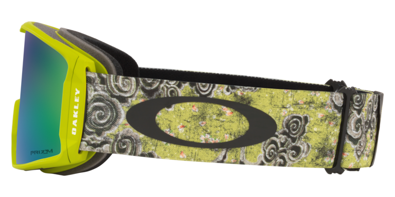 Line Miner™ L Snow Goggles - Green Floral