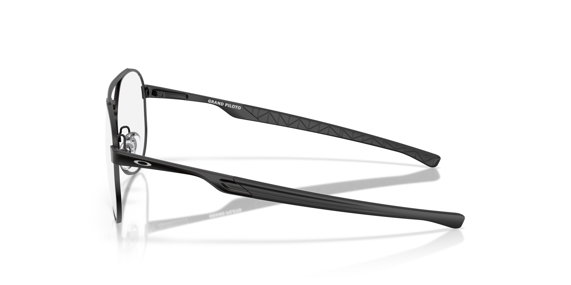 Oakley Grand Piloto (Youth Fit) Eyeglasses with Satin Black Frame