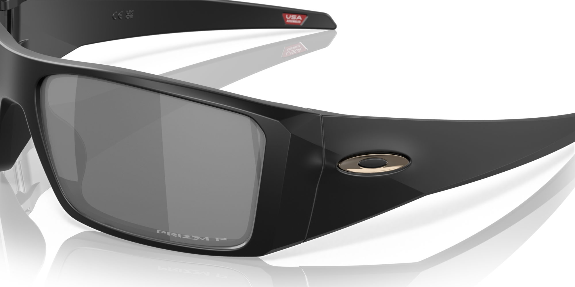 Oakley Heliostat Sunglasses with Matte Black Frame and Prizm Black
