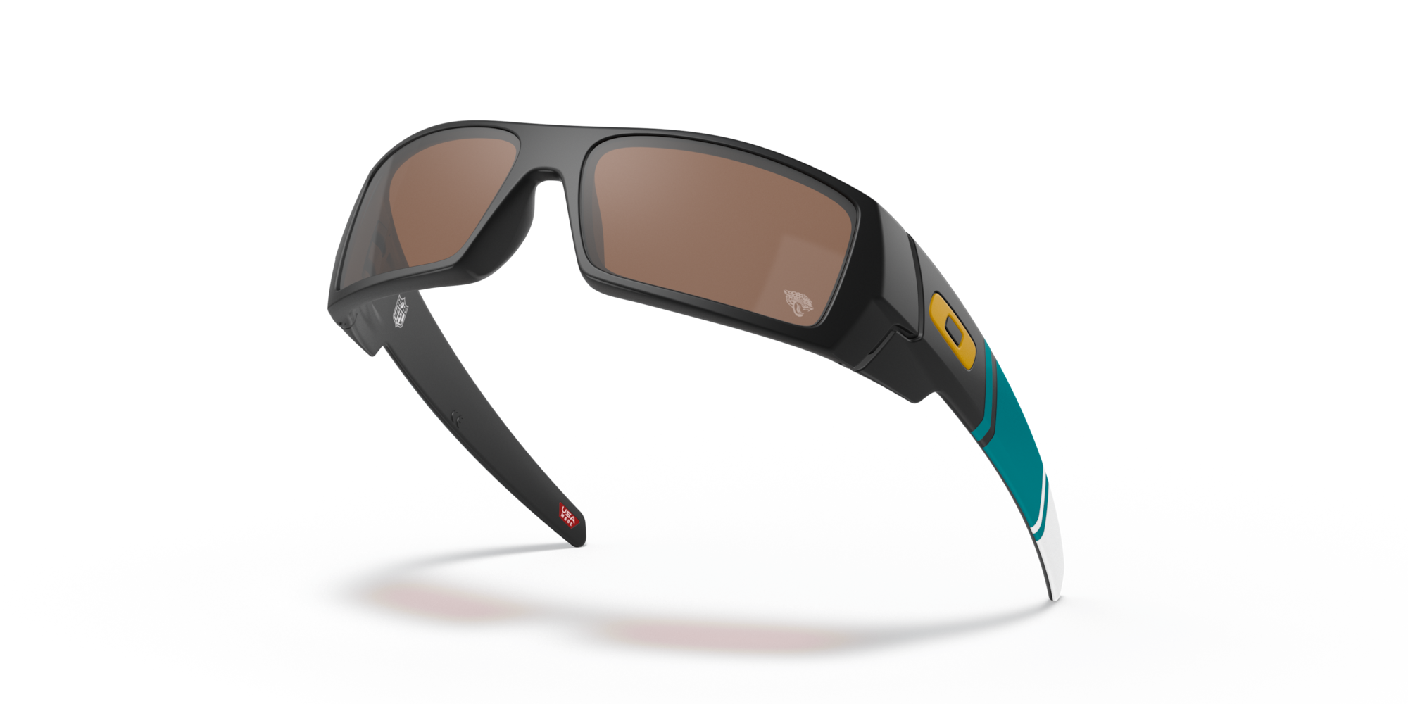 Oakley Jacksonville Jaguars Gascan® Sunglasses with Matte Black