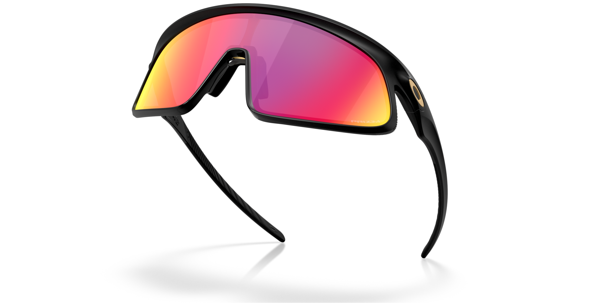 Oakley RSLV Sunglasses with Matte Black Frame and Prizm Road