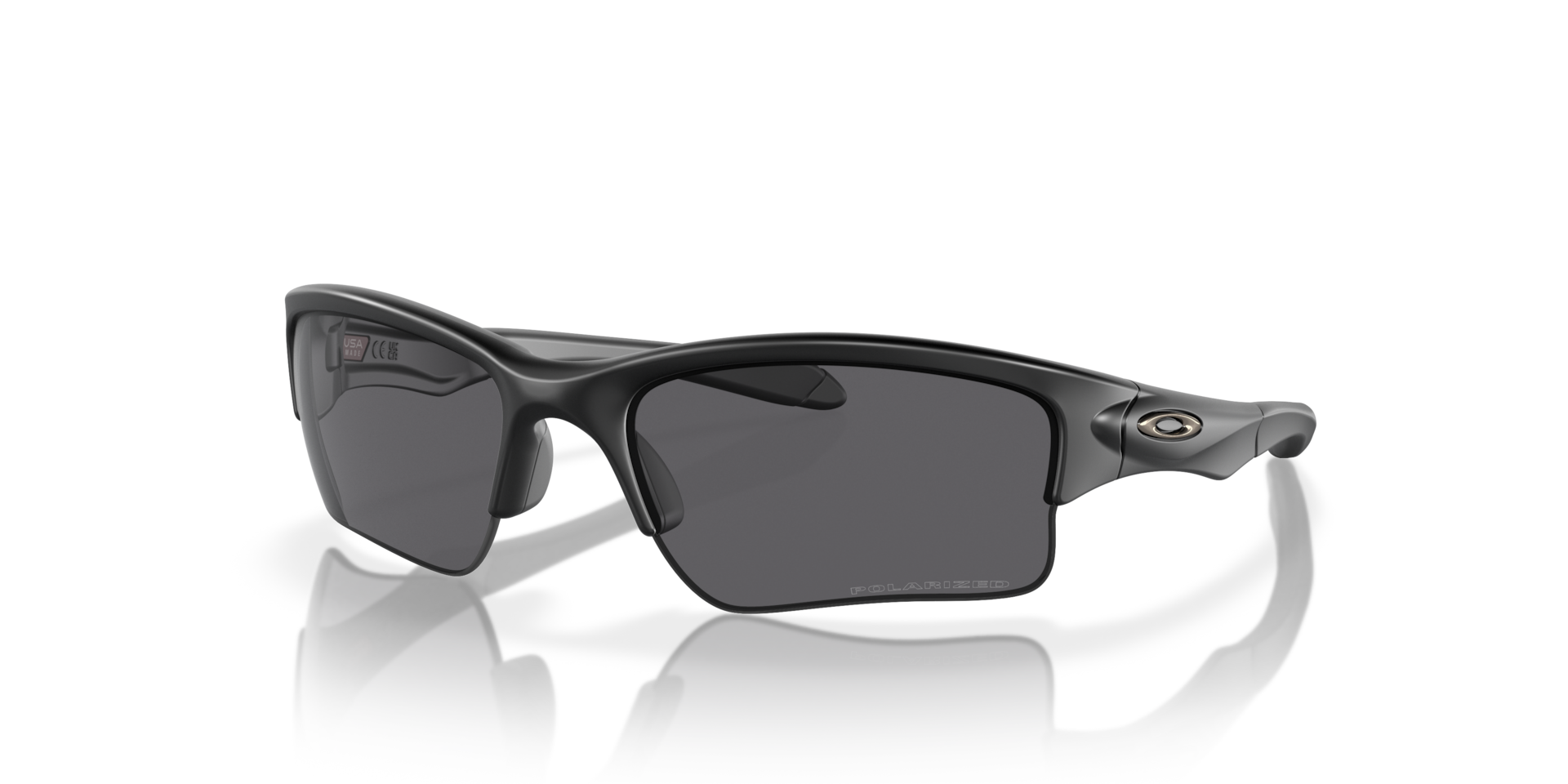 Oakley OO9200 QUARTER JACKET Polarized 920007 Men's Sunglasses Black Size 61