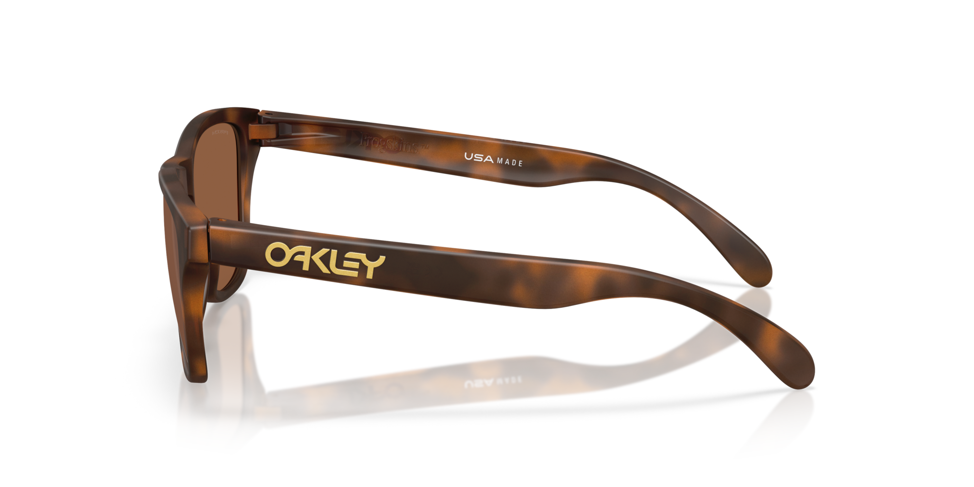 Oakley Frogskins™ S Sunglasses with Matte Tortoise Frame and Prizm