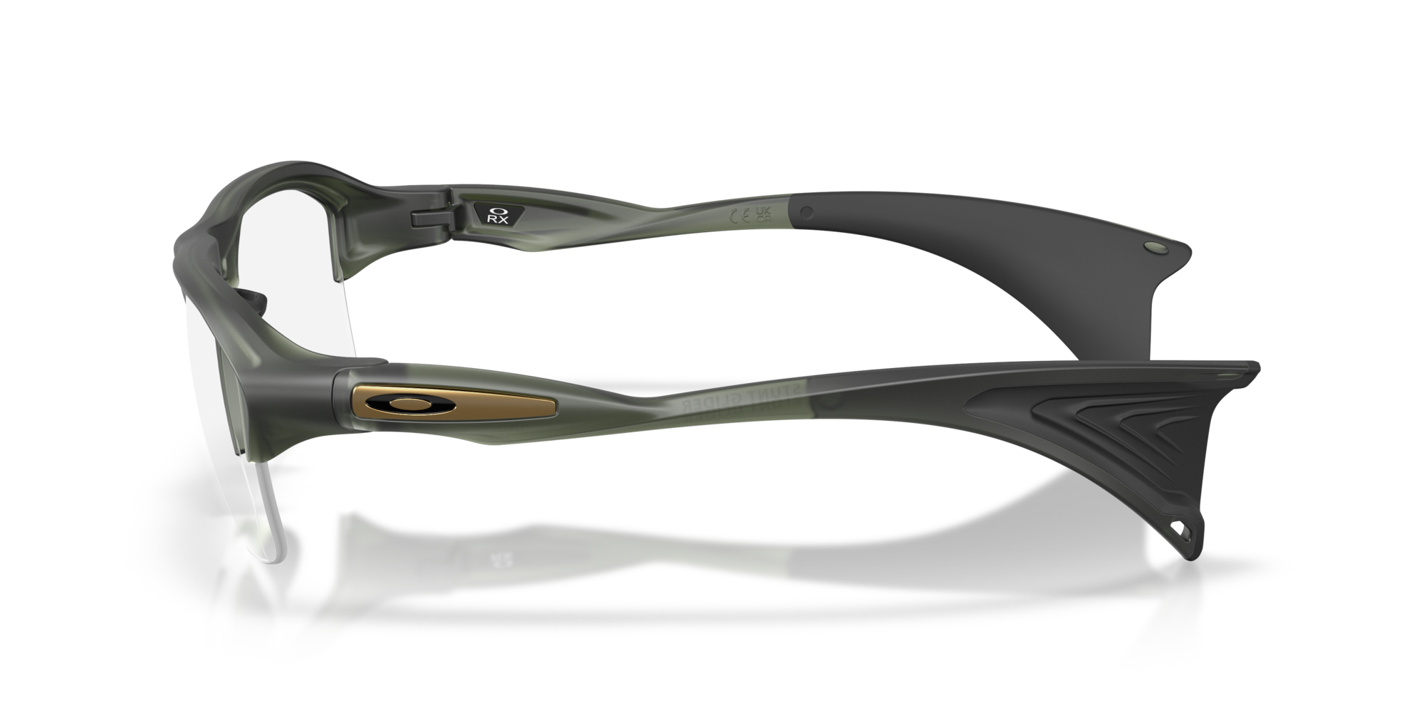 Oakley Stunt Glider Eyeglasses with Matte Olive Ink Frame | Oakley® US