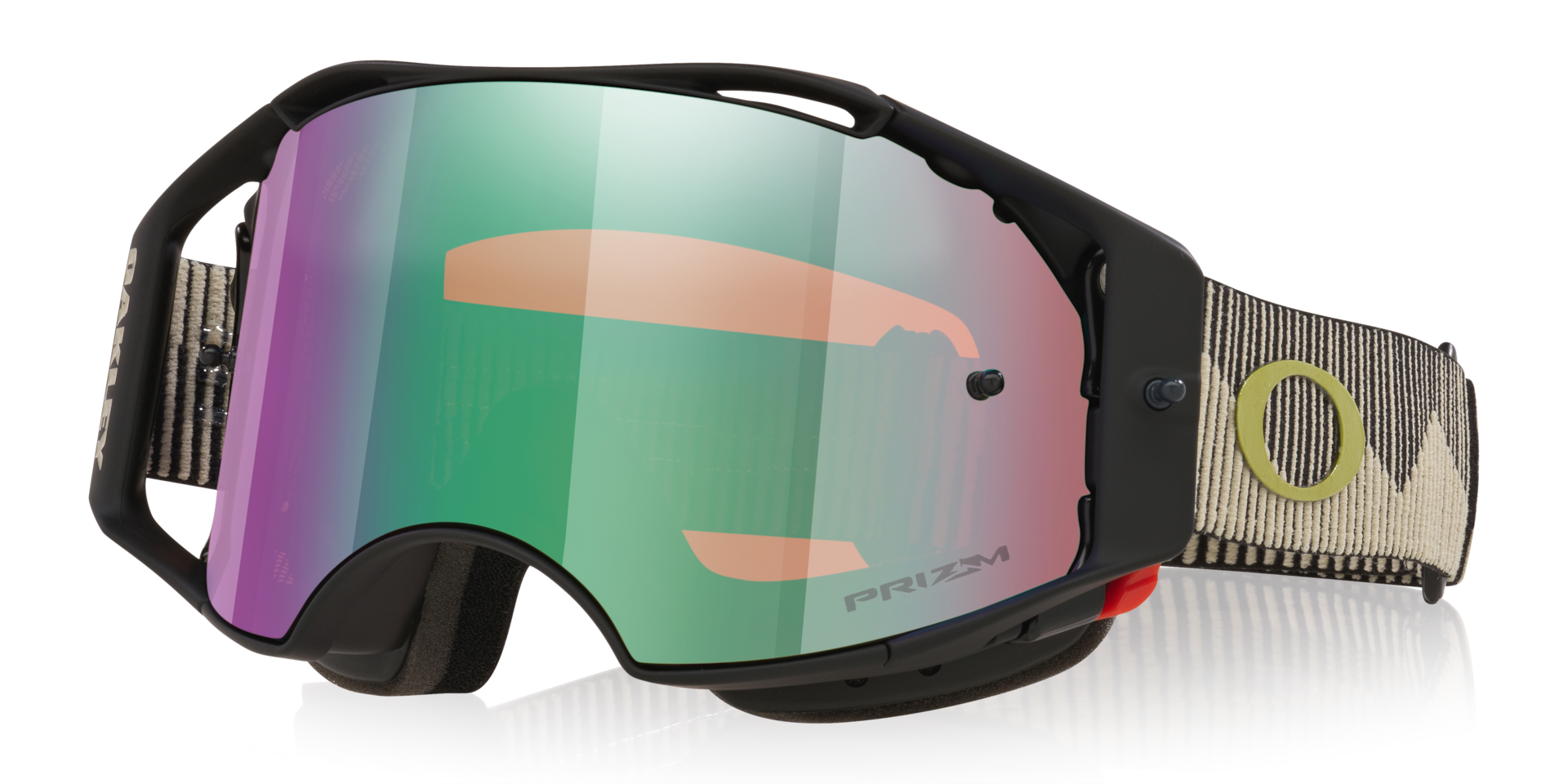 Oakley Airbrake® MTB Goggles with Dark Brush Camo Strap and Prizm