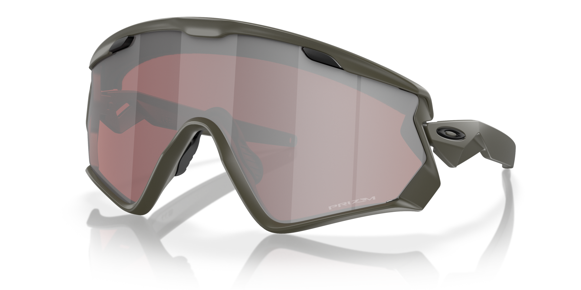 Oakley Wind Jacket® 2.0 Sunglasses with Matte Olive Frame and