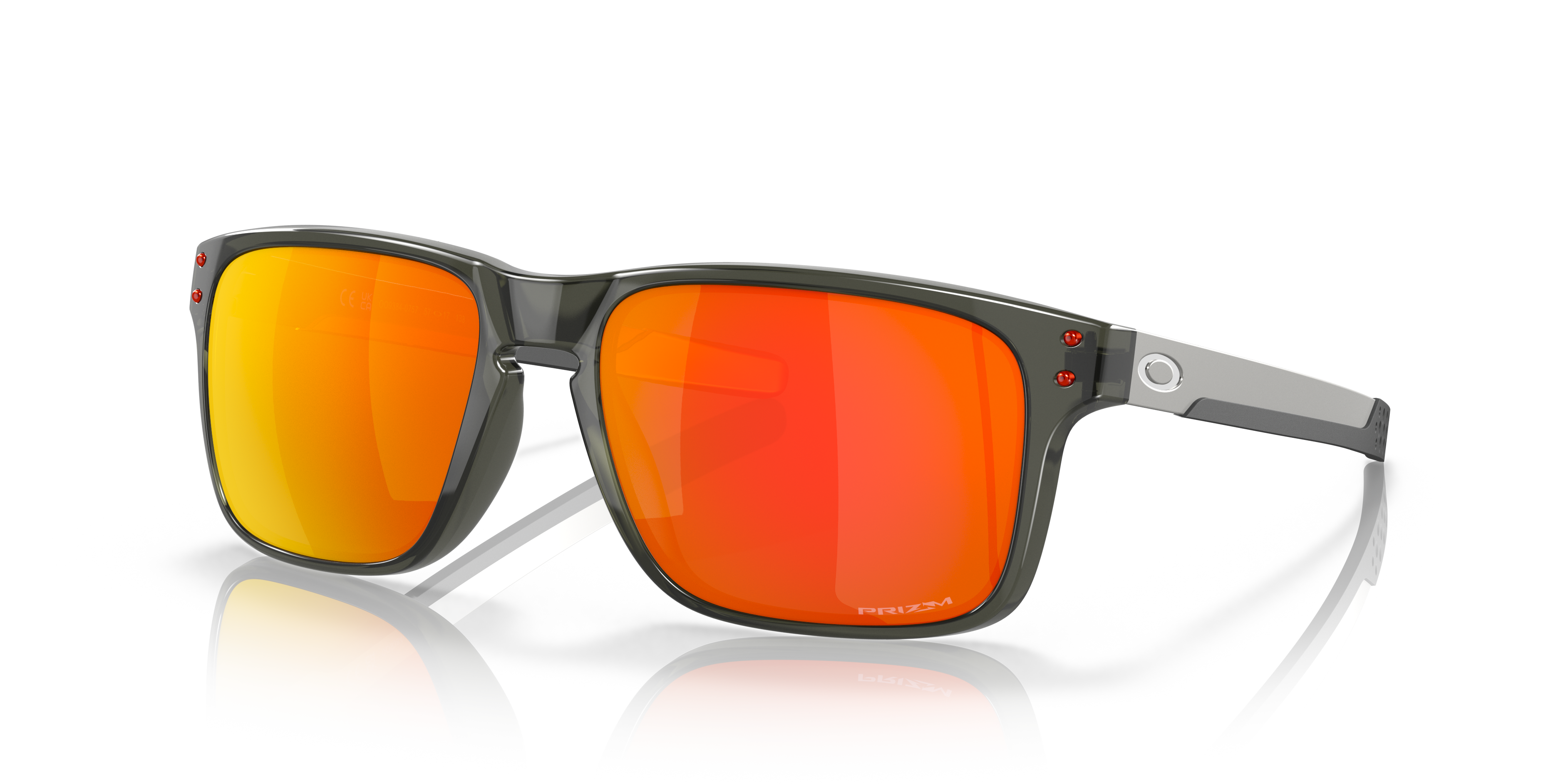 Holbrook™ Mix Prizm Ruby Polarized Lenses, Grey Smoke Frame