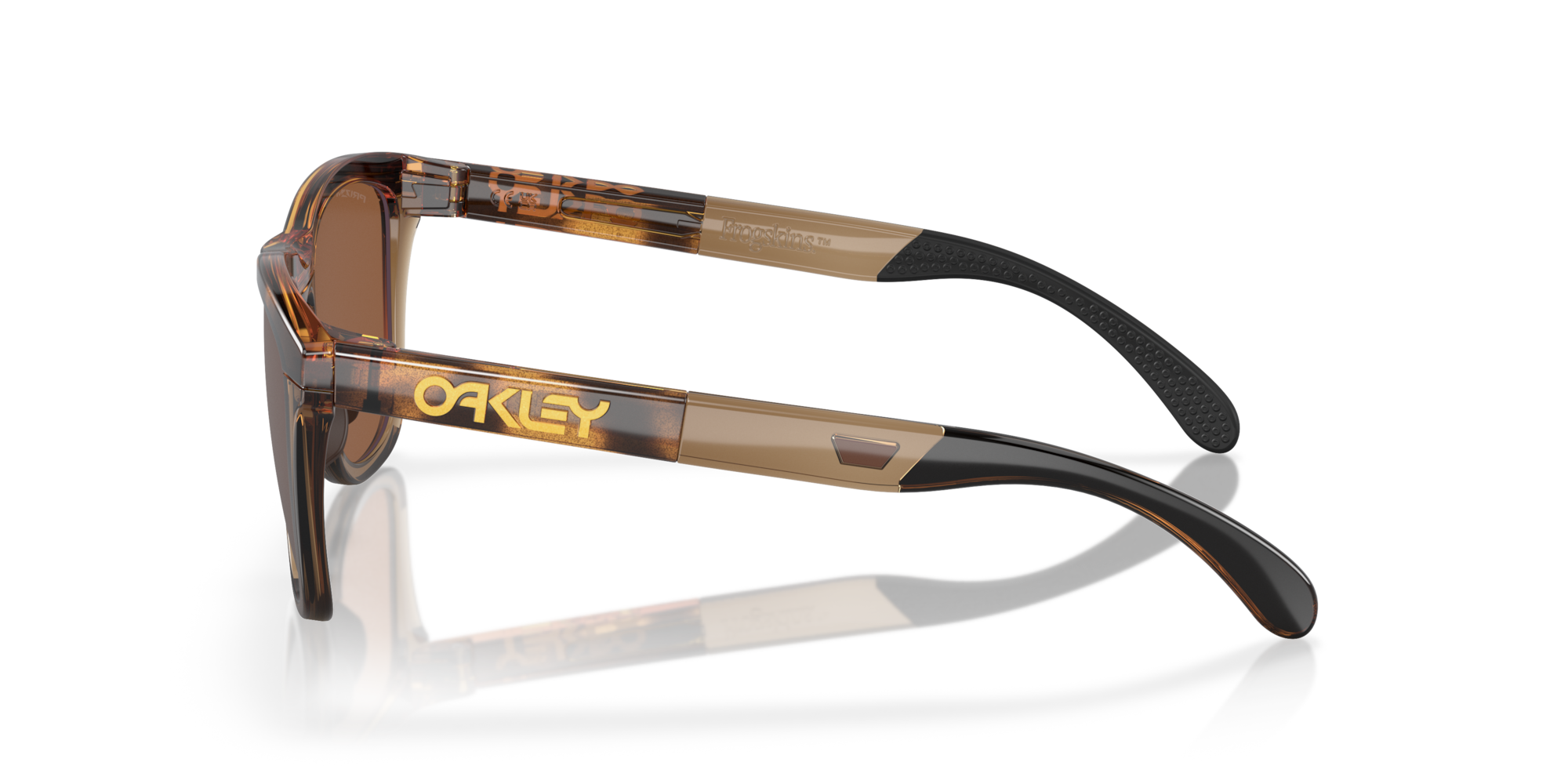 オークリー Frogskins™ Rangeサングラス Brown Tortoise/Brown Smoke