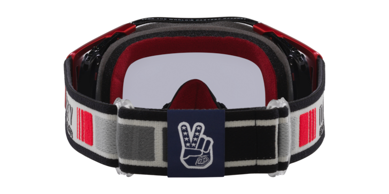 Airbrake® MX Troy Lee Designs Series Goggles - Troy Lee Designs Grey Blocks