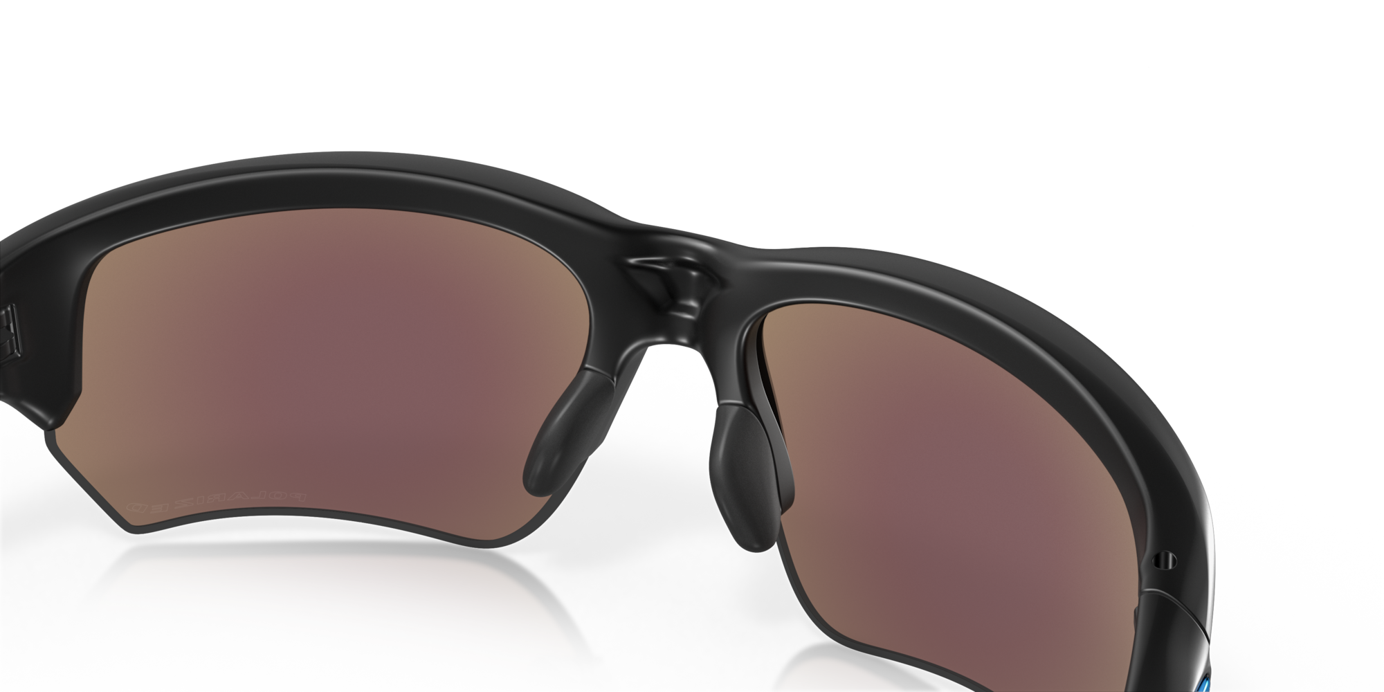 Oakley Flak® Beta Sunglasses with Matte Black Frame and Sapphire