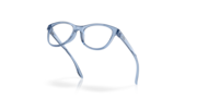 Humbly (Youth - Low Bridge Fit) - Polished Transparent Blue