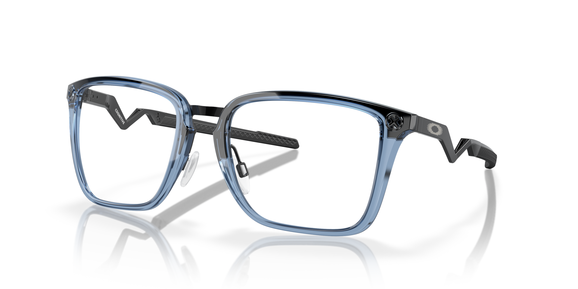 Oakley Cognitive Eyeglasses with Transparent Blue Frame | Oakley® GB