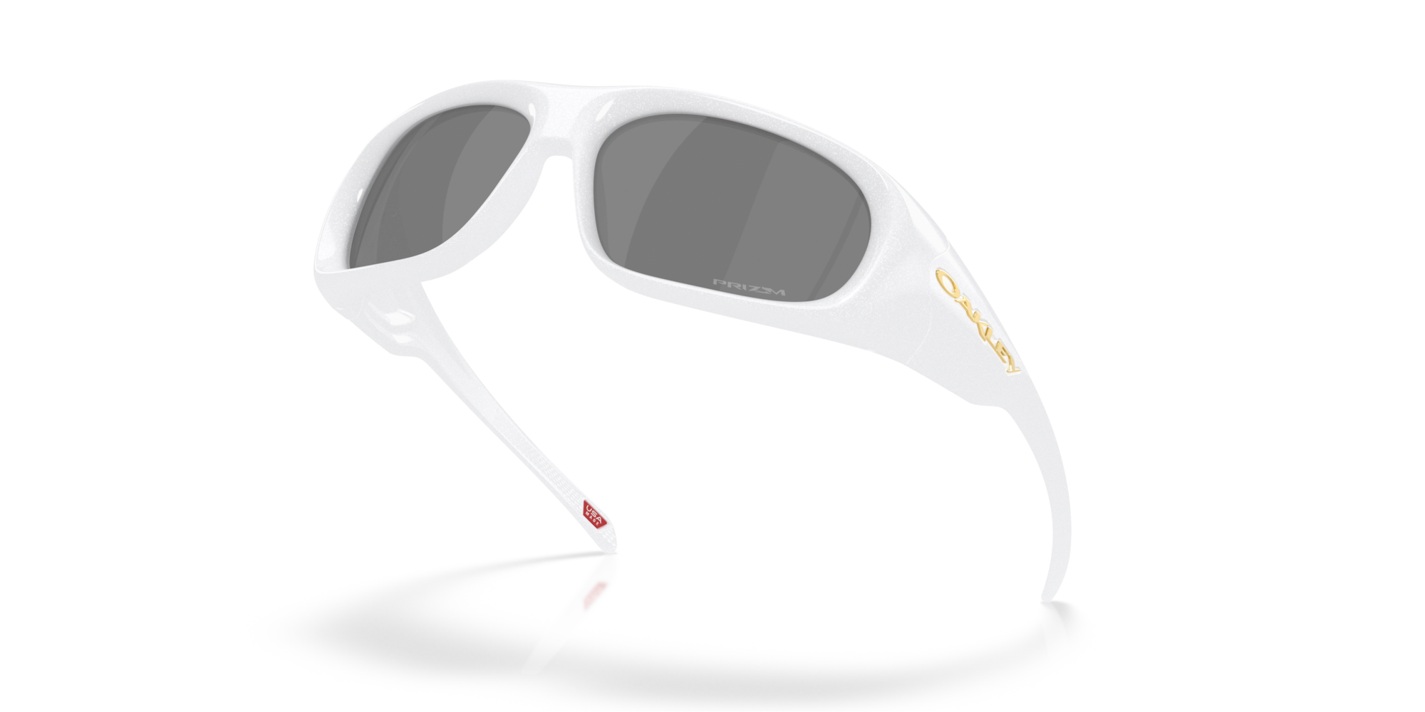 オークリー Bellevilleサングラス Pearl WhiteフレームとPrizm Black
