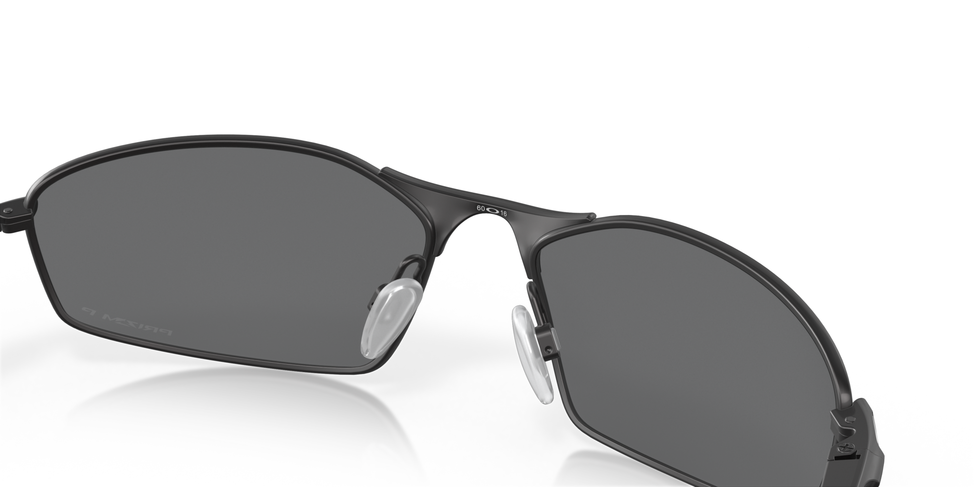 Oakley Whisker® Sunglasses with Satin Black Frame and Prizm Black