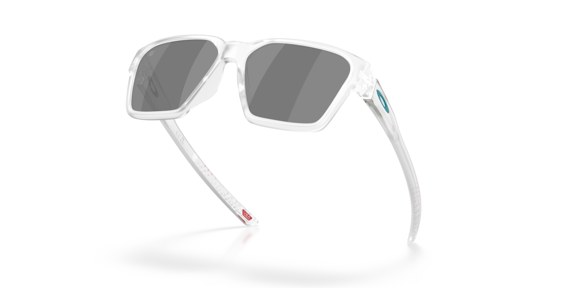 Oakley Miami Dolphins Briza Sunglasses with Matte Clear Frame and