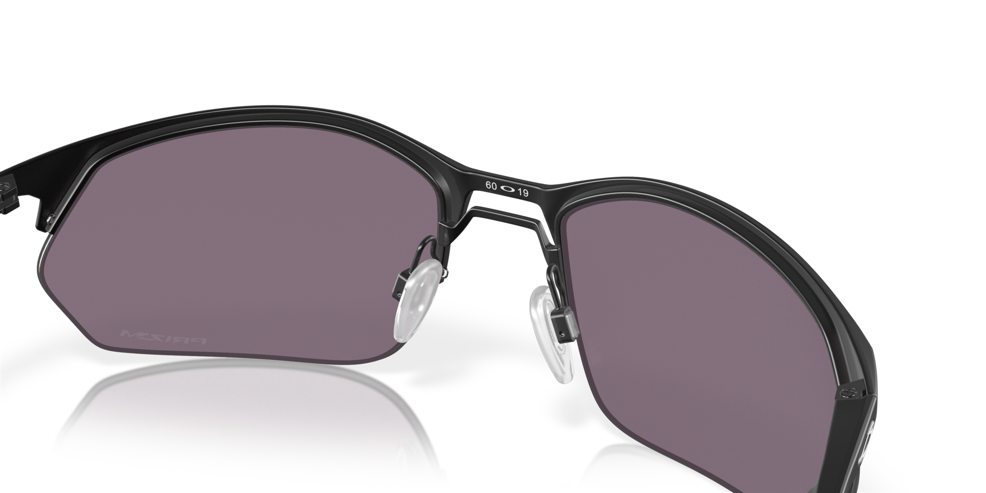 オークリー Wire Tap 2.0サングラス Satin BlackフレームとPrizm Grey