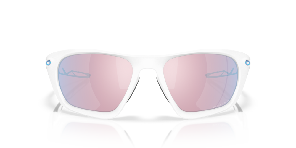 Lateralis Prizm Snow Sapphire Lenses, Matte White Frame Sunglasses