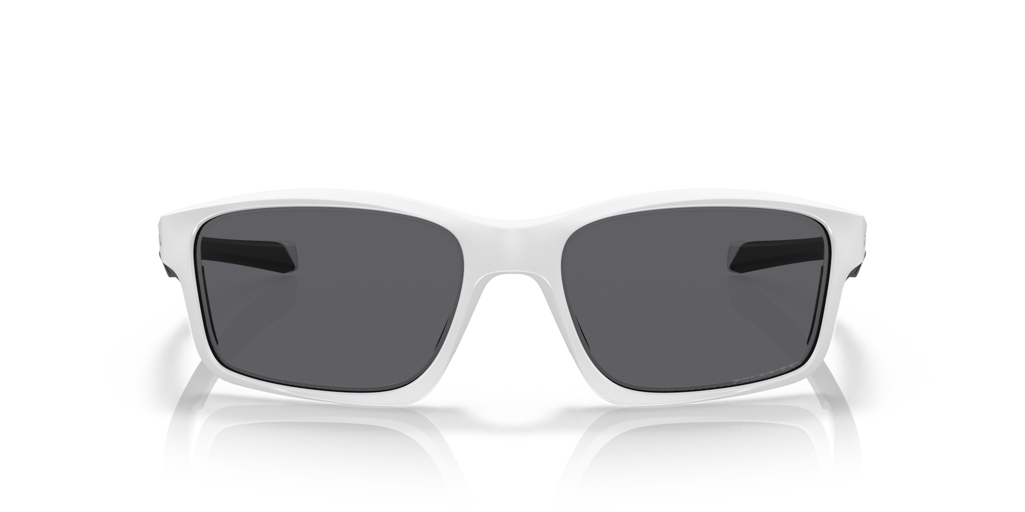 Oakley Chainlink™ Sunglasses with Matte White Frame and Grey