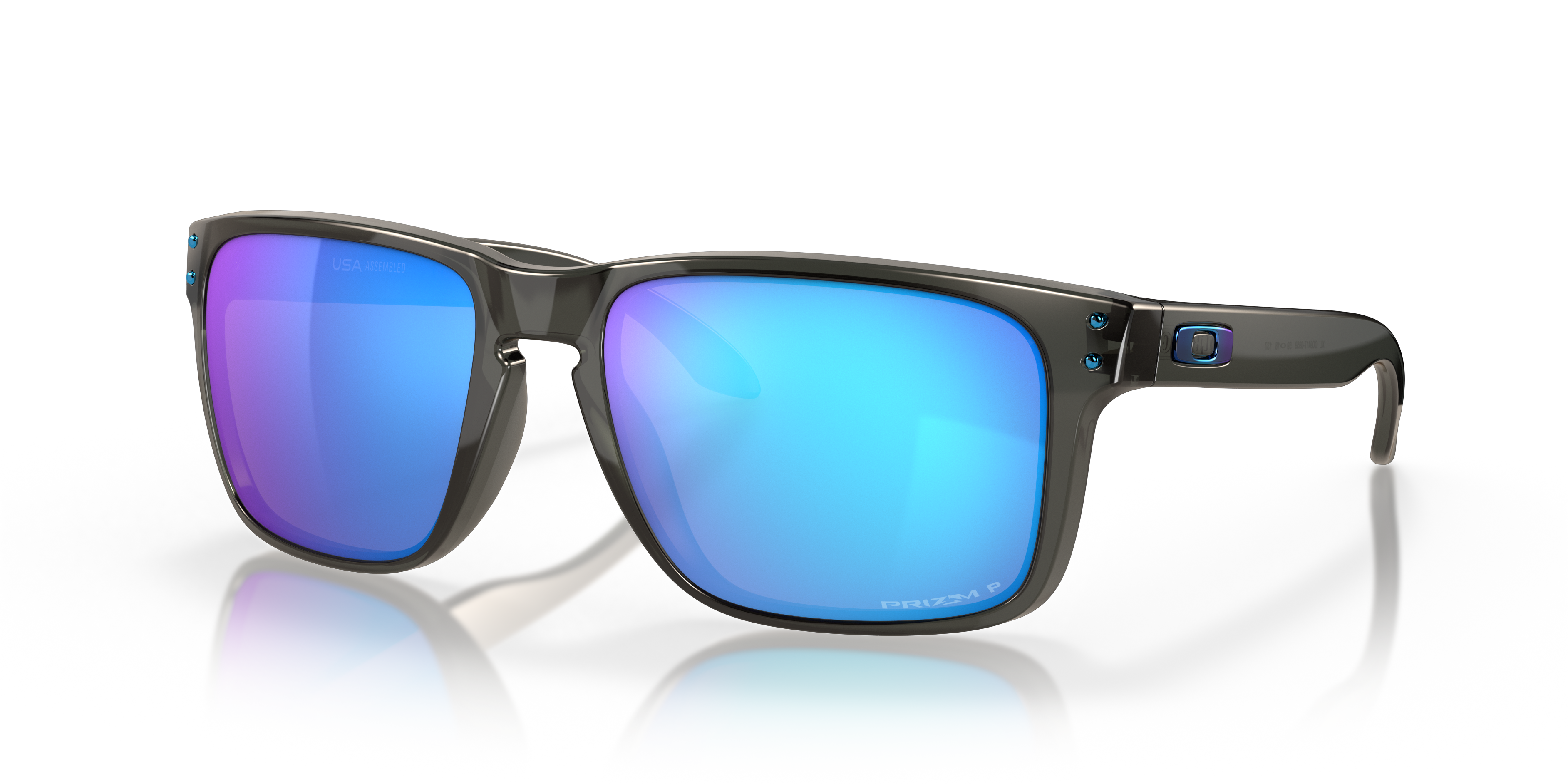 ★ OAKLY オークリー　サングラス　HOLBROOK　PRIZM　P Holbrook™ XL Prizm Sapphire Polarized Lenses, Grey Smoke Frame