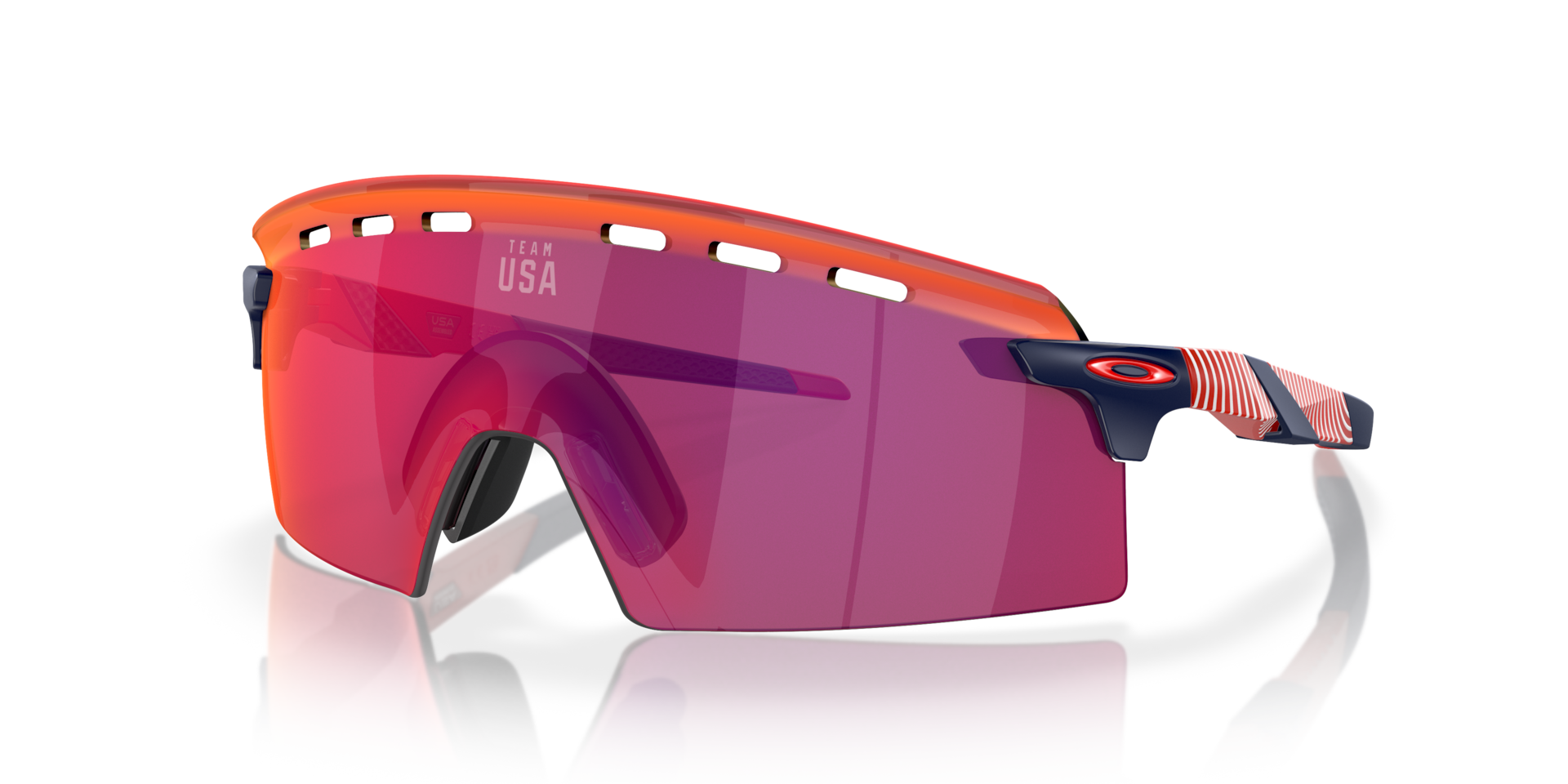 ⭐︎美品⭐︎【OAKLEY】ENCODER ／STRIKE、スポーツサングラス Oakley Encoder Strike Team USA Sunglasses with Matte Navy Frame