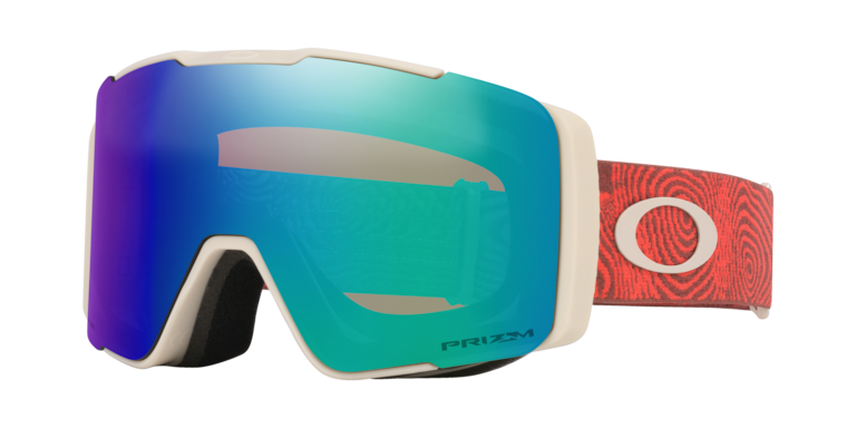 Line Miner™ Pro M (Low Bridge Fit) Snow Goggles - Hibiscus Trails