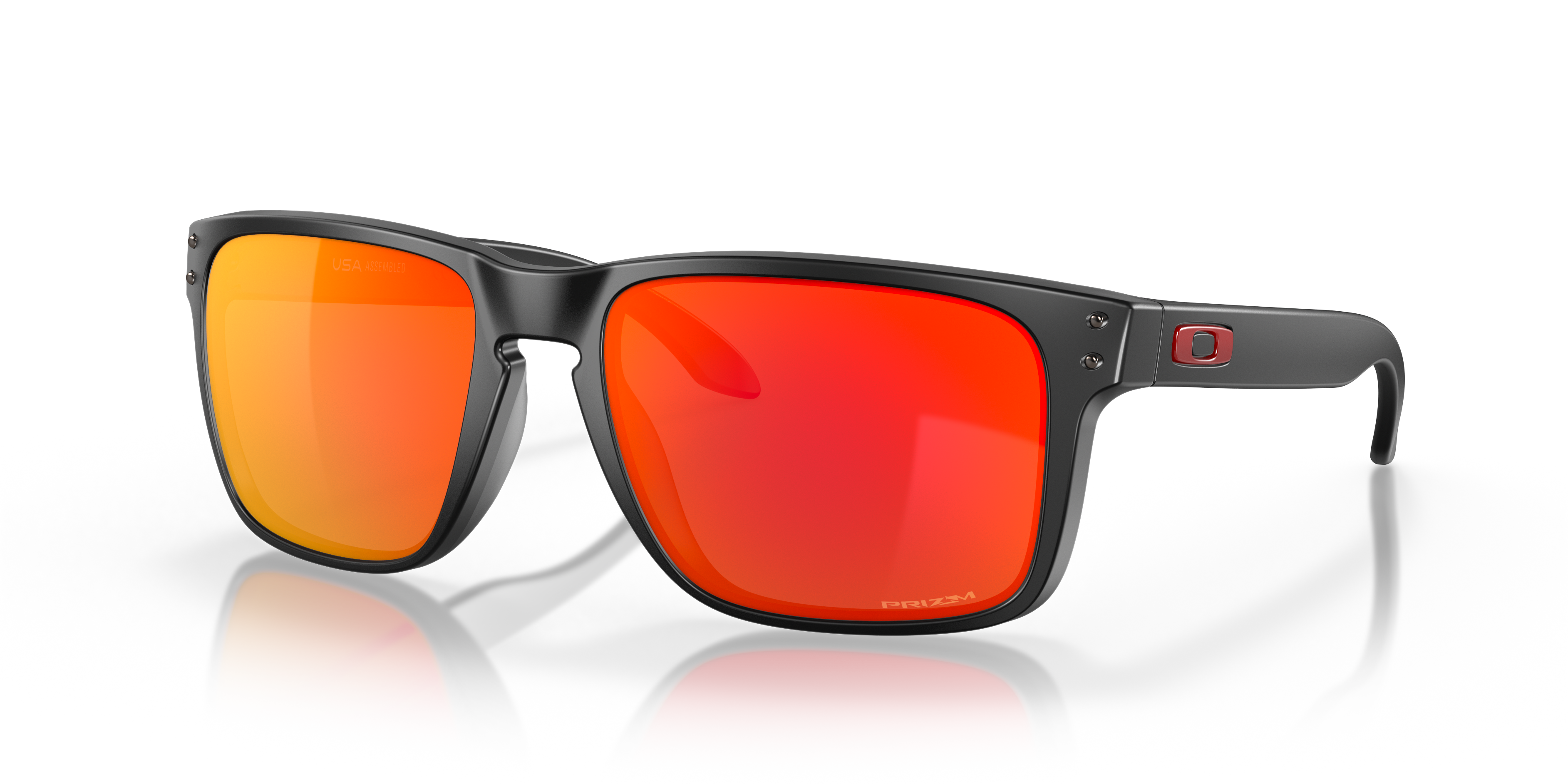 Holbrook™ XL Prizm Ruby Lenses, Matte Black Frame Sunglasses
