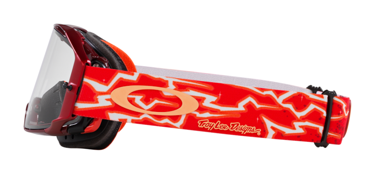 Airbrake® MTB Troy Lee Designs Series Goggles - Troy Lee Designs Red Lightning