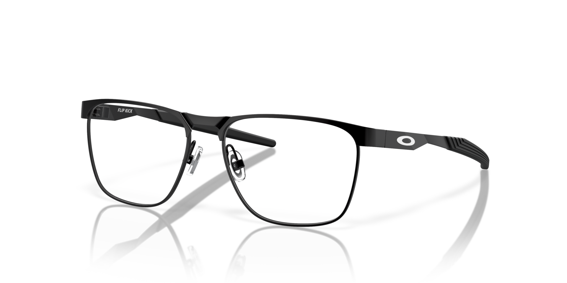 Oakley Flip Kick (Youth Fit) Eyeglasses with Satin Black Frame