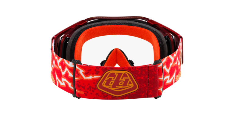 Airbrake® MTB Troy Lee Designs Series Goggles - Troy Lee Designs Red Lightning