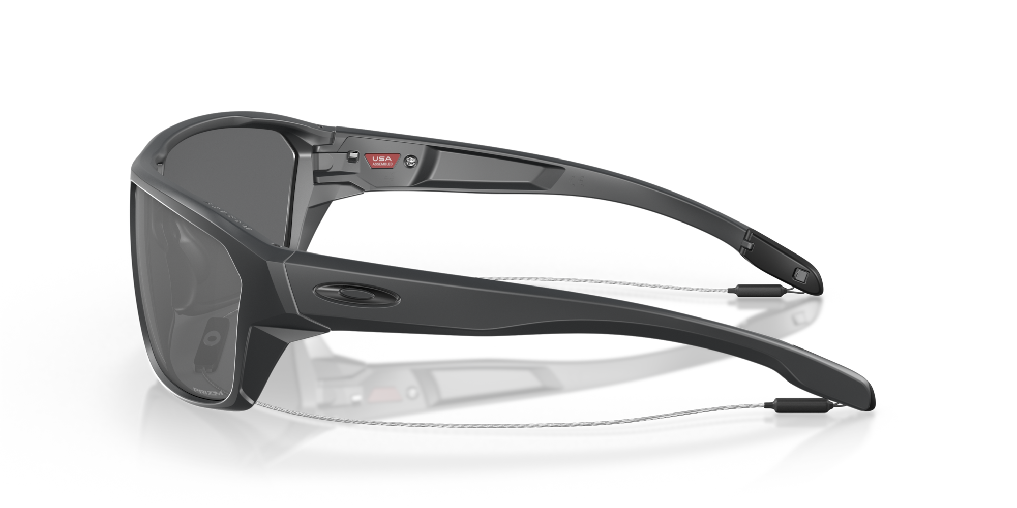 OAKLEY オークリー　偏光サングラス　SPLIT SHOT PRIZM P オークリー Split Shotサングラス Matte CarbonフレームとPrizm Black