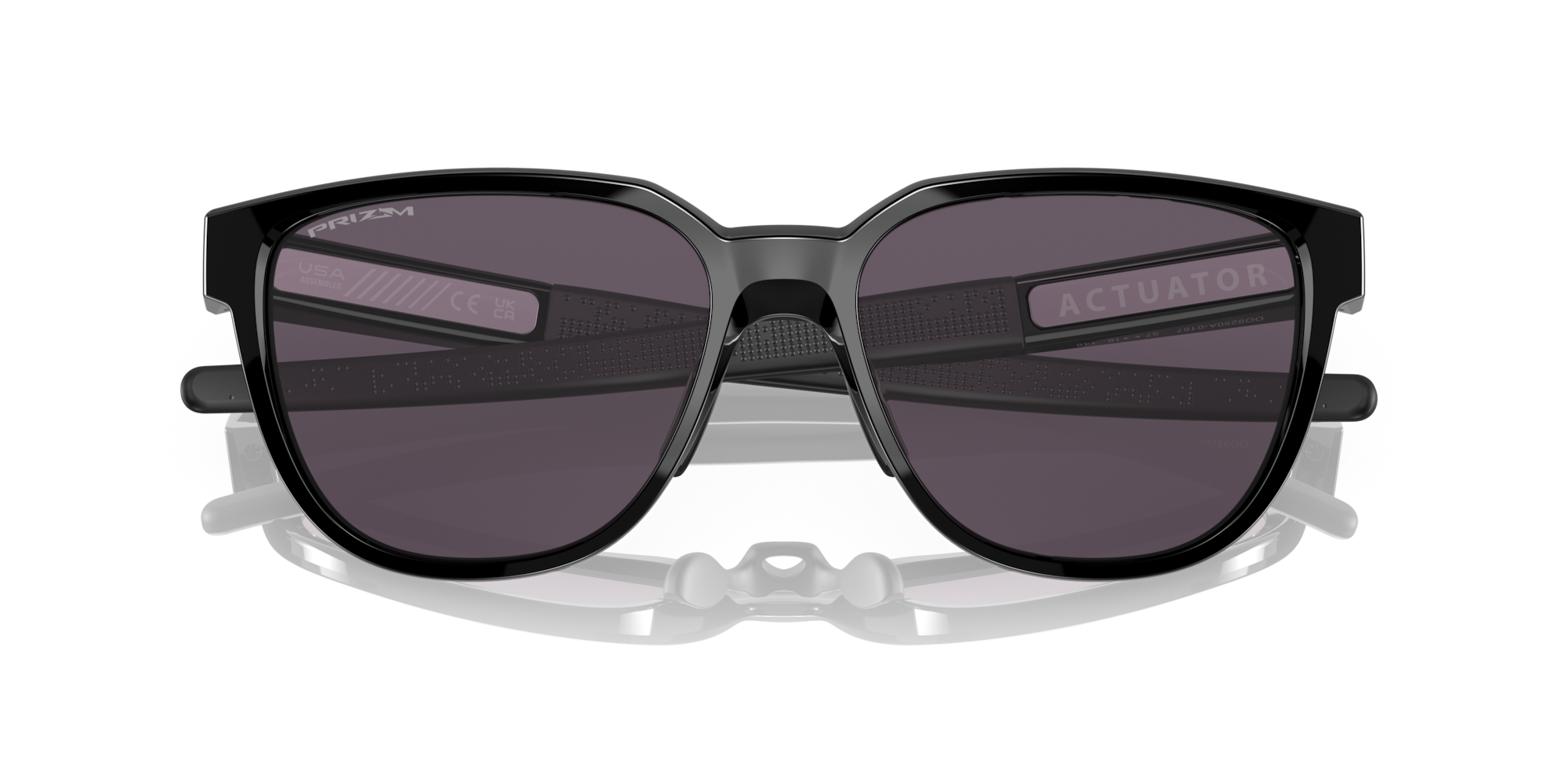 Oakley ACTUATOR OO9250A PRIZM BLACKサングラス Oakley Actuator (Low Bridge Fit) Sunglasses with Polished Black