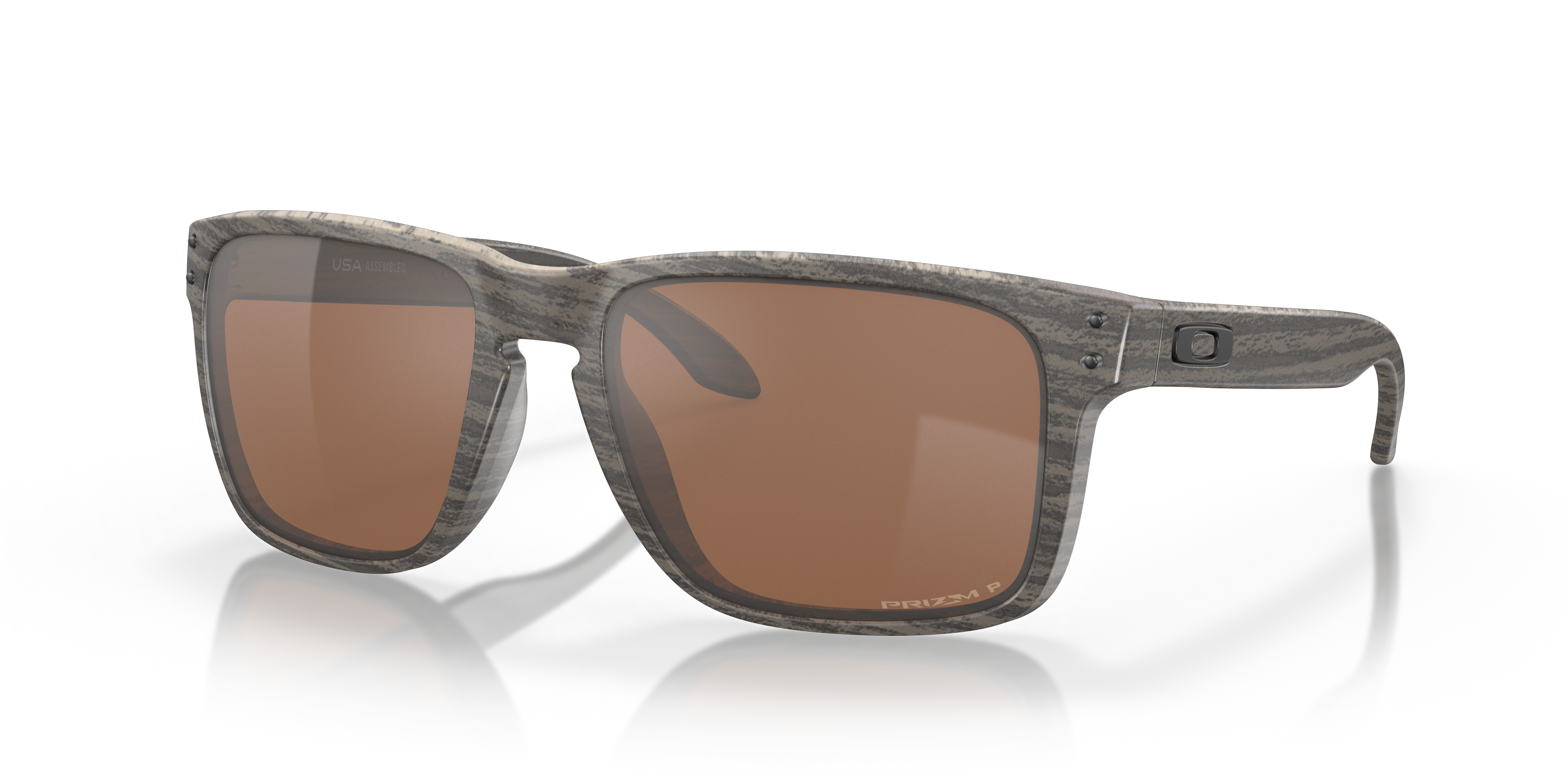 Holbrook™ XL Prizm Tungsten Polarized Lenses, Woodgrain Frame