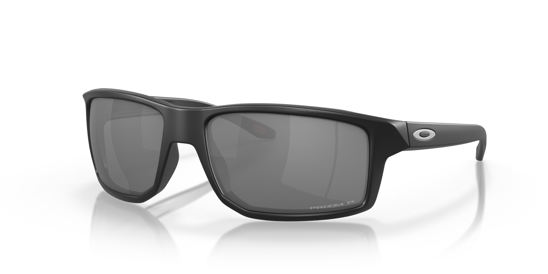 Oakley サングラス GIBSTON PRIZM BLACK Gibston Prizm Black Polarized Lenses, Matte Black Frame Sunglasses