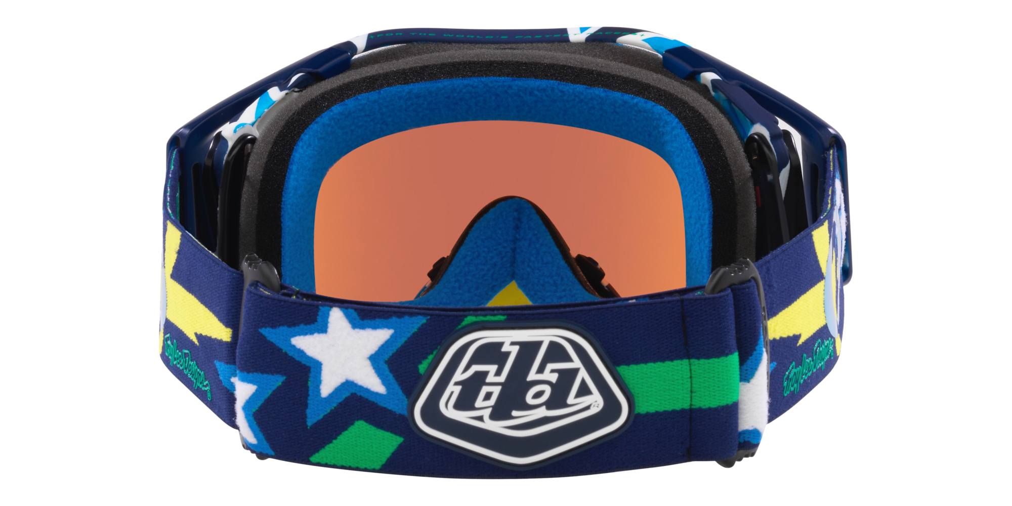 Oakley Airbrake® MX Troy Lee Designs Series Goggles with Blue