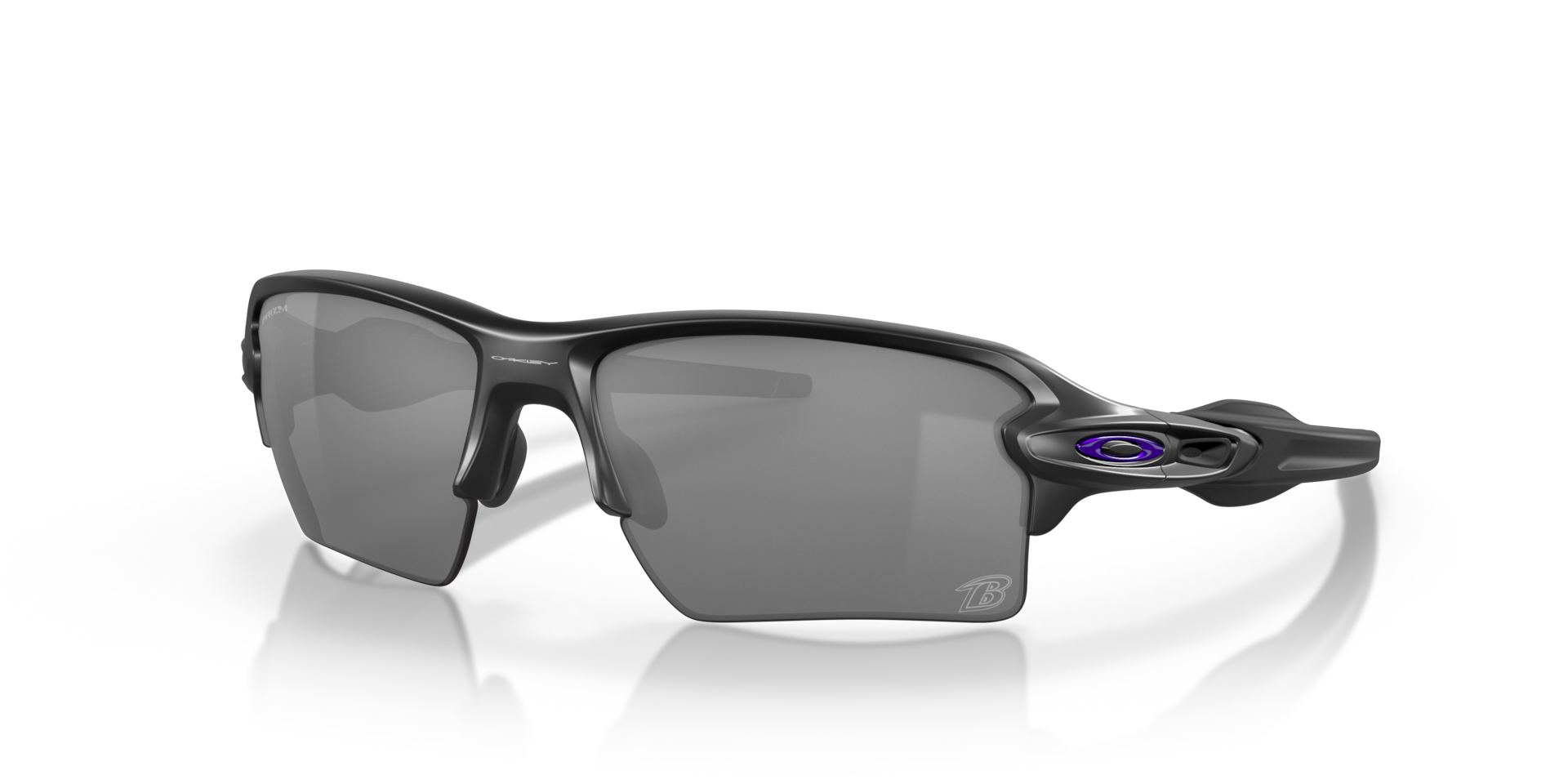 Oakley Baltimore Ravens Flak® 2.0 XL Sunglasses with Matte Black