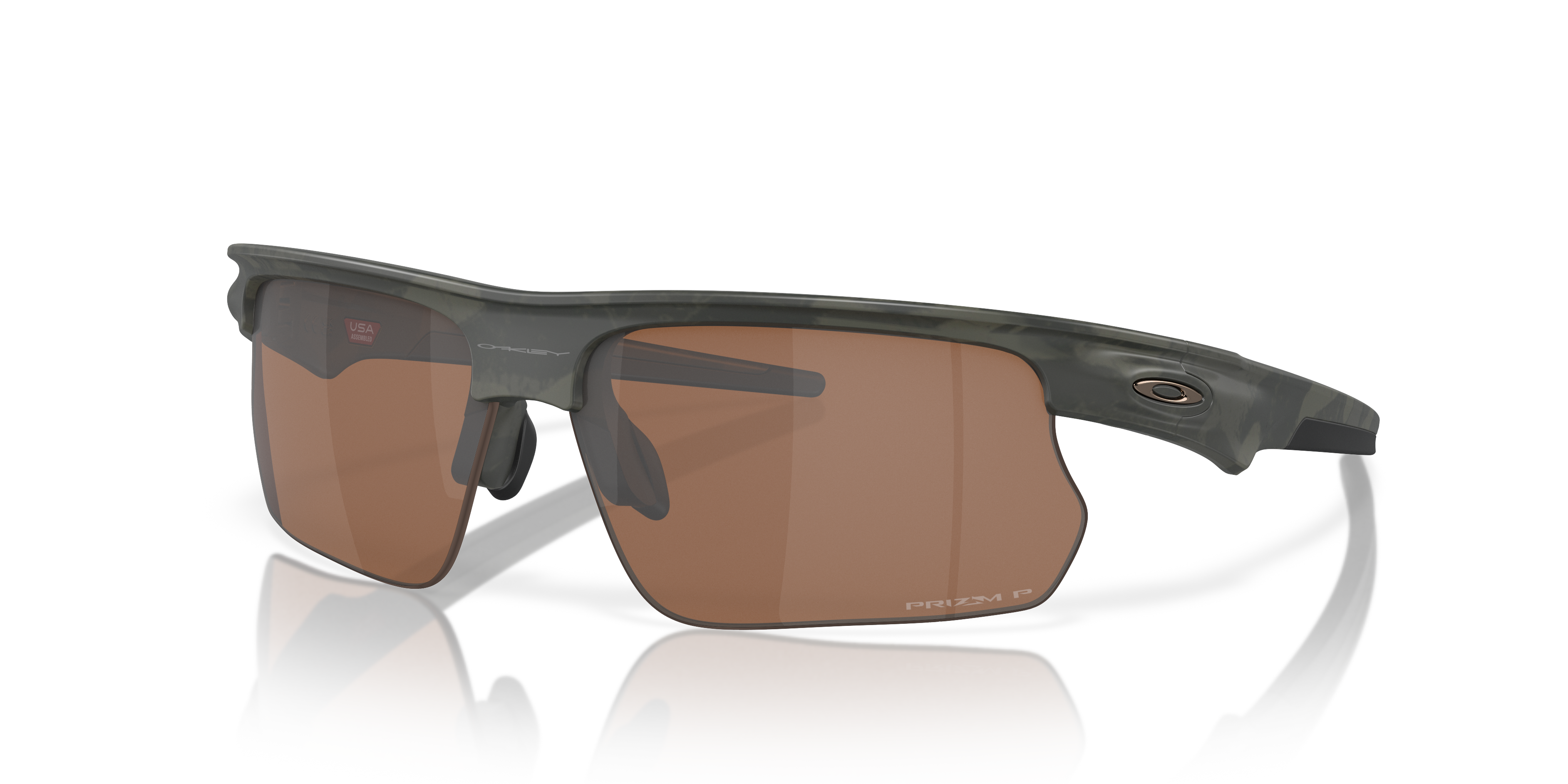 BiSphaera™ Prizm Tungsten Polarized Lenses, Matte Olive Camo Frame