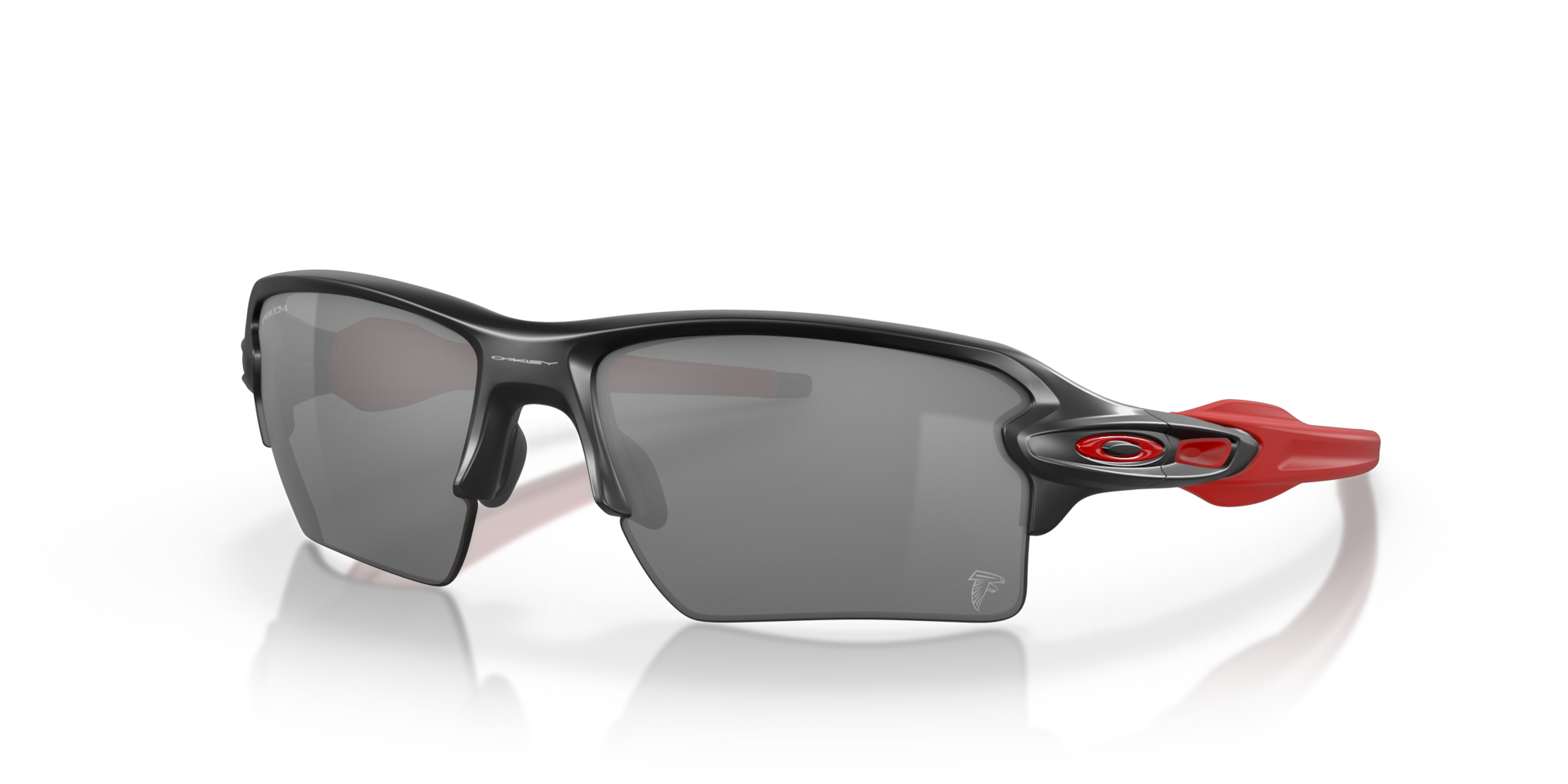 Oakley Atlanta Falcons Flak® 2.0 XL Sunglasses with Matte Black