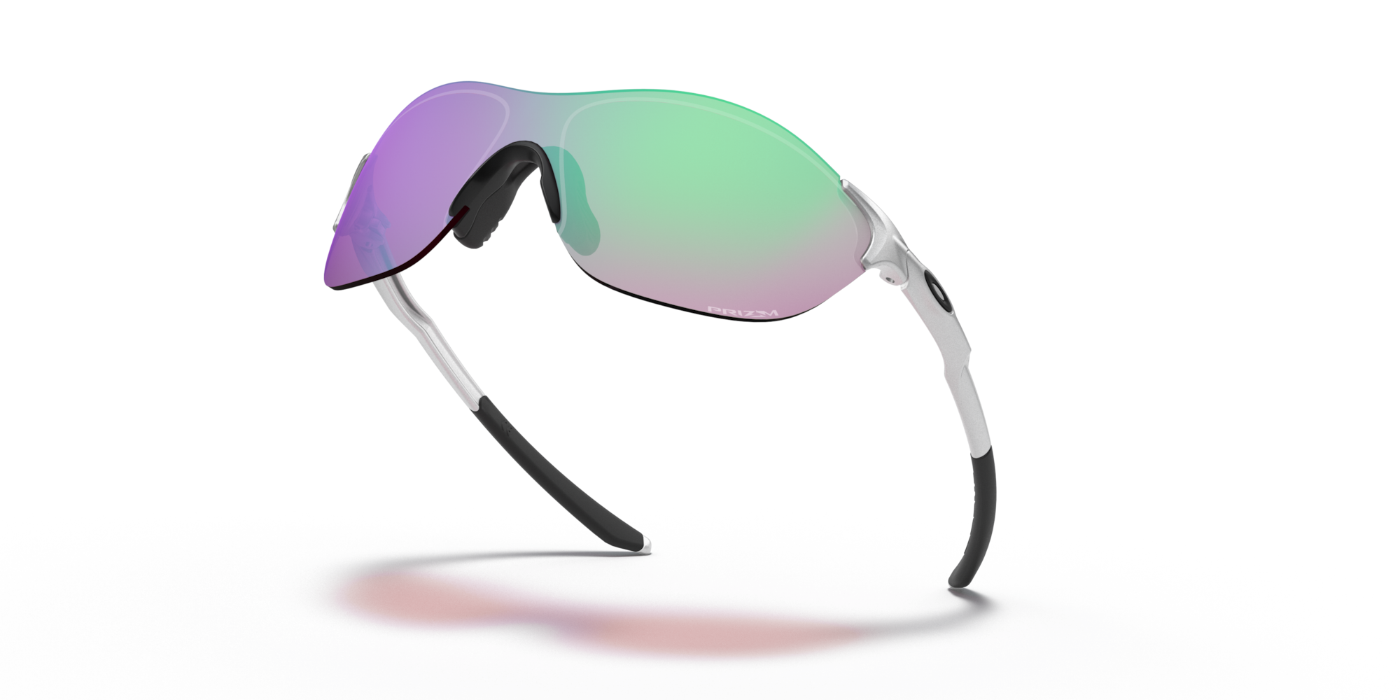 Oakley EVZero™ Swift (Low Bridge Fit) Sunglasses with Silver Frame