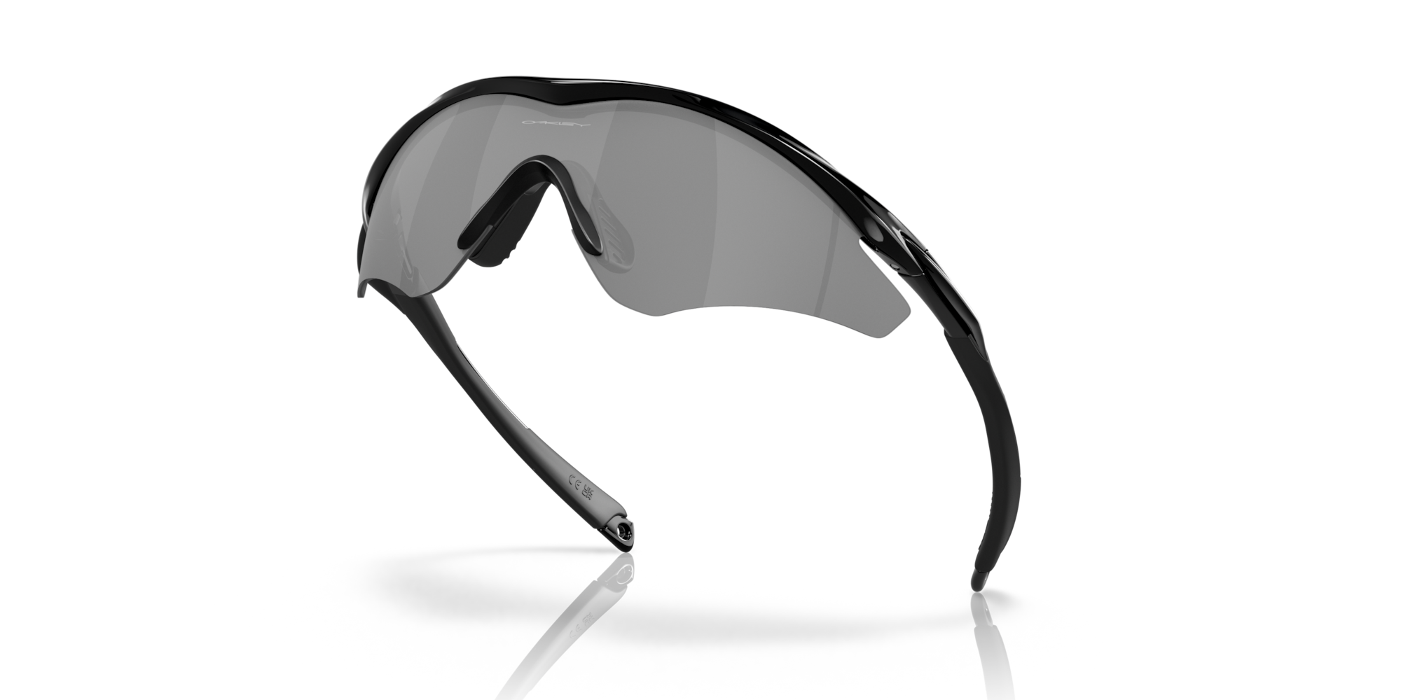 Oakley M2 Frame® Sunglasses with Polished Black Frame and Black