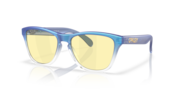 Oakley X Fortnite™ Frogskins™ XS (Youth Fit) - Matte Cyan/Blue/Clear Shift Fade