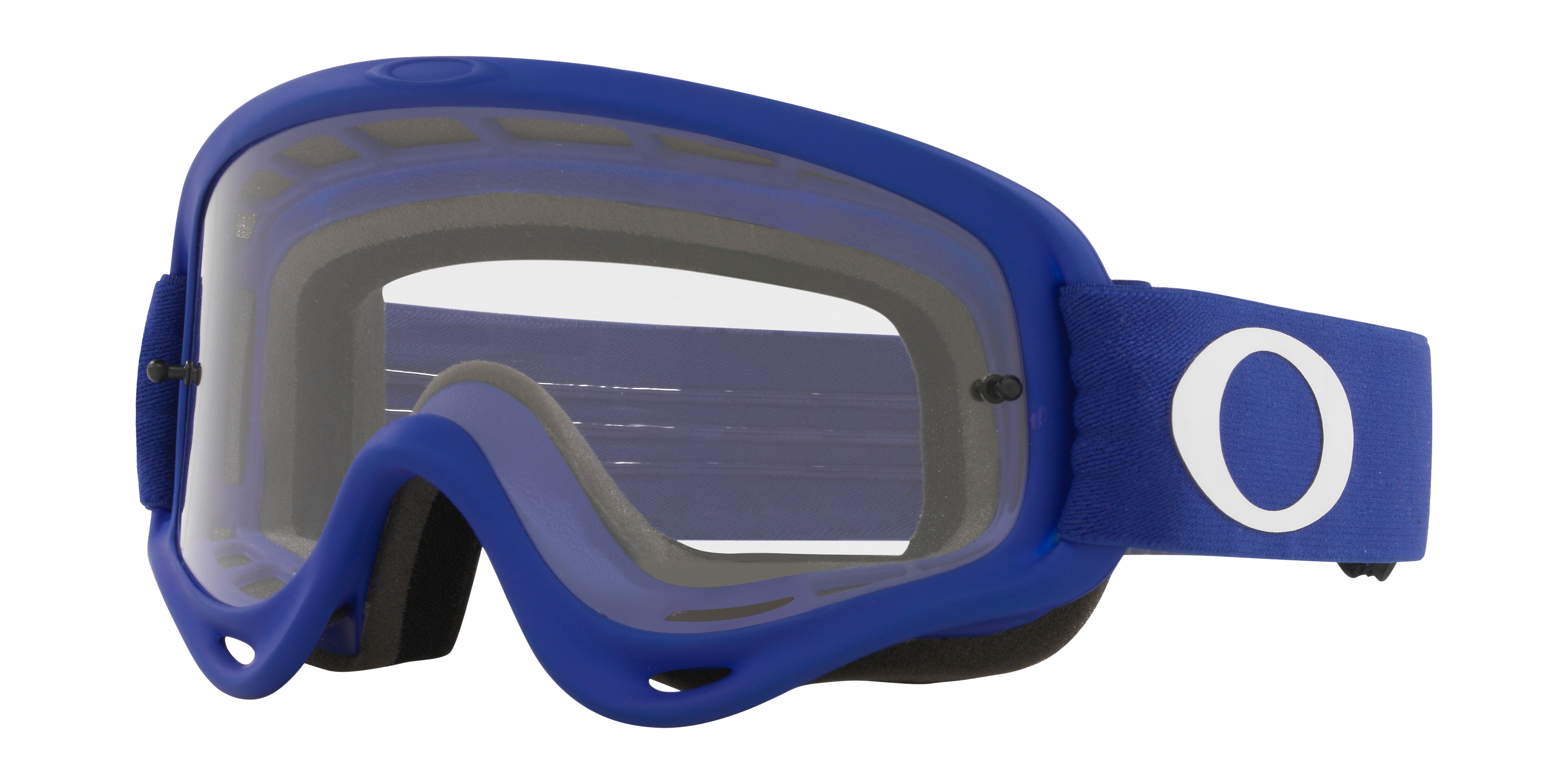 オークリー O-Frame® MX Goggles Moto Blueストラップ Clearレンズ