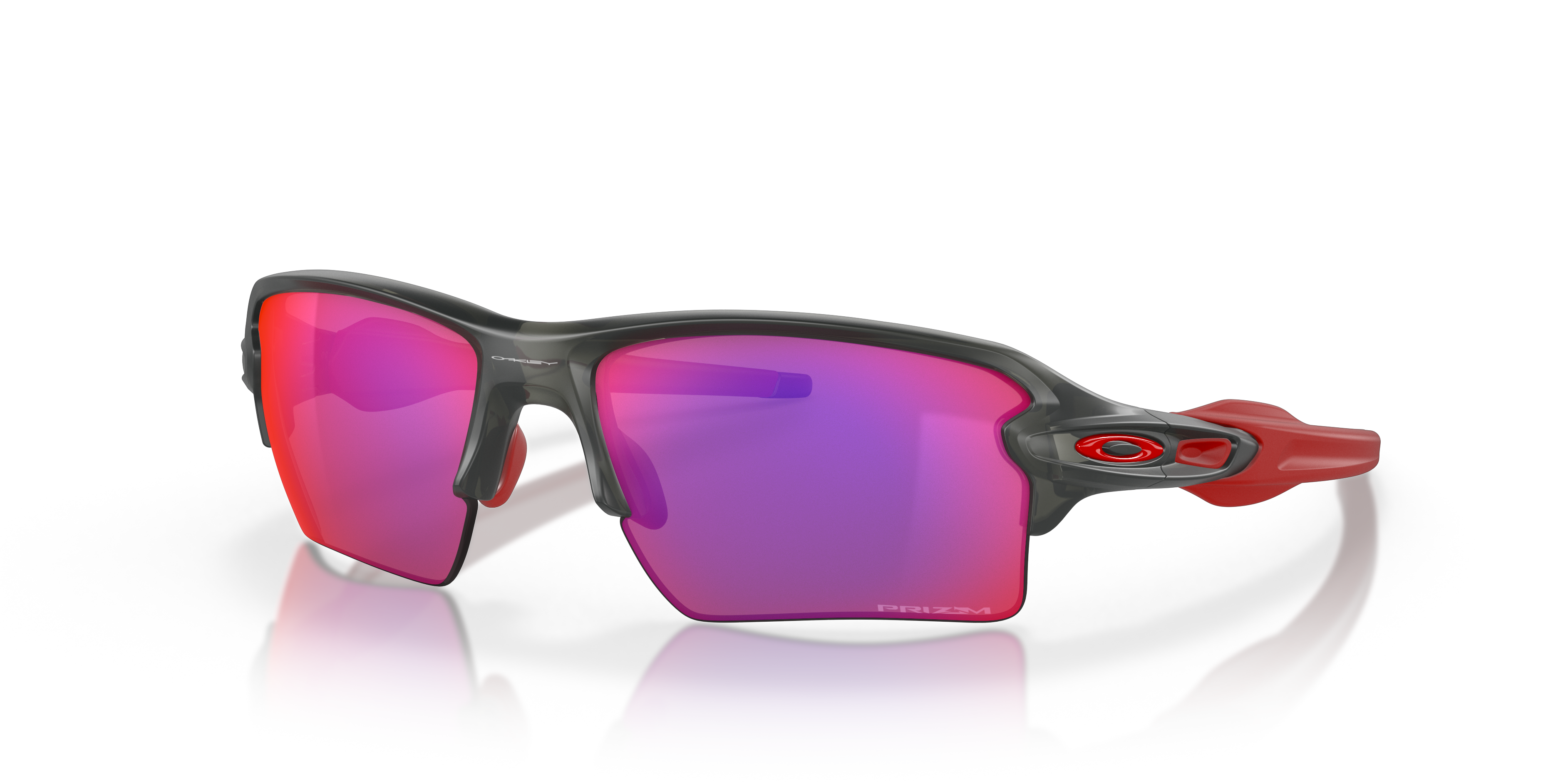 Flak® 2.0 XL Prizm Road Lenses, Matte Grey Smoke Frame Sunglasses