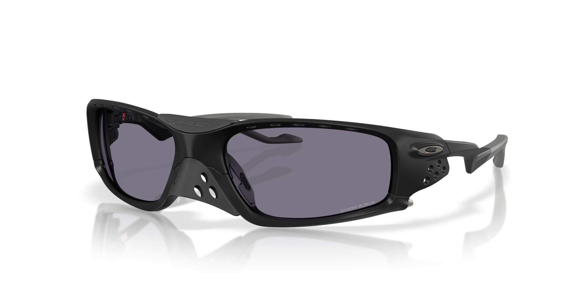 Plantaris SQ Prizm Grey Lenses, Matte Black Frame Sunglasses