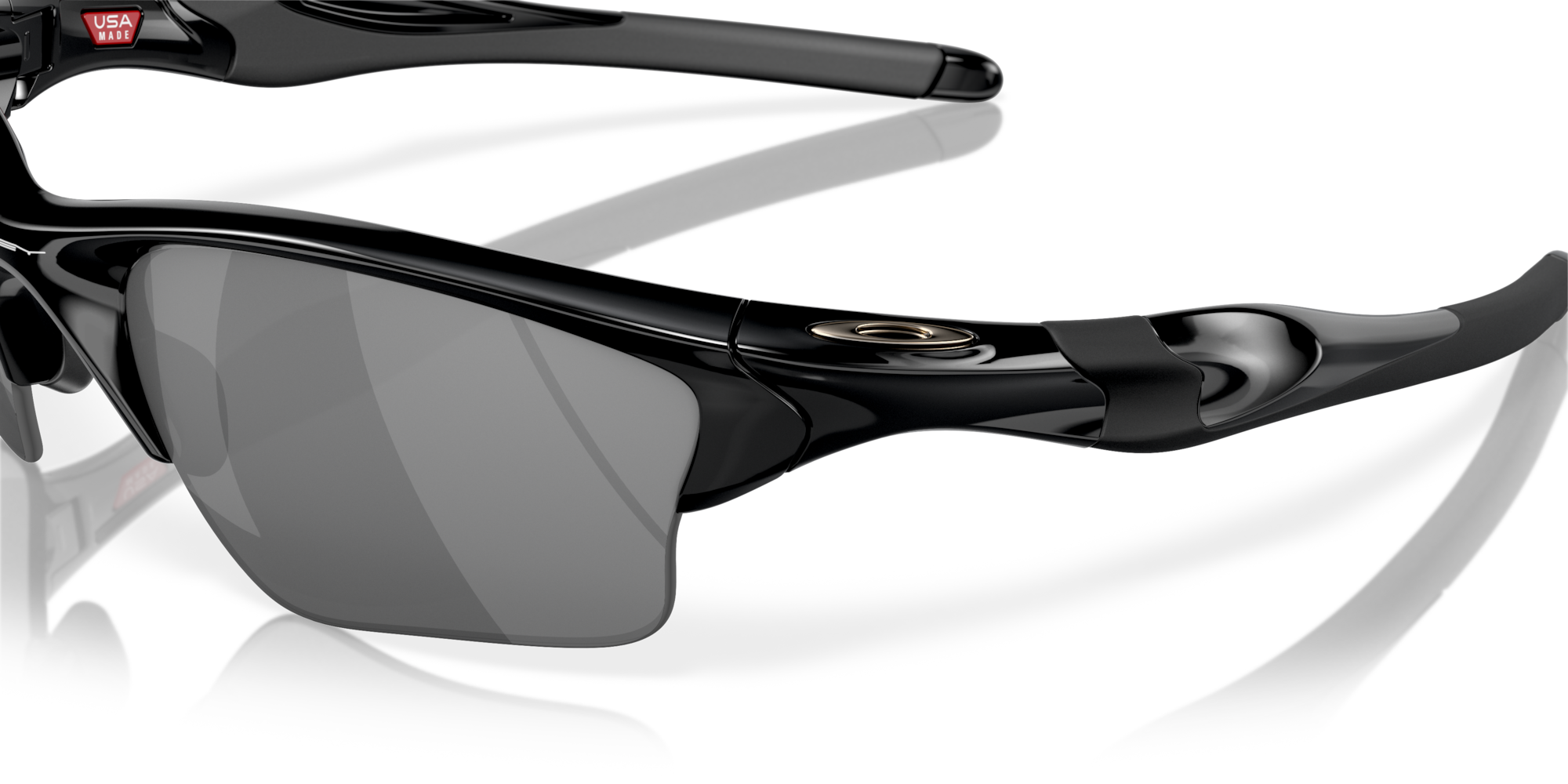 Oakley Half Jacket® 2.0 XL Sunglasses with Polished Black Frame
