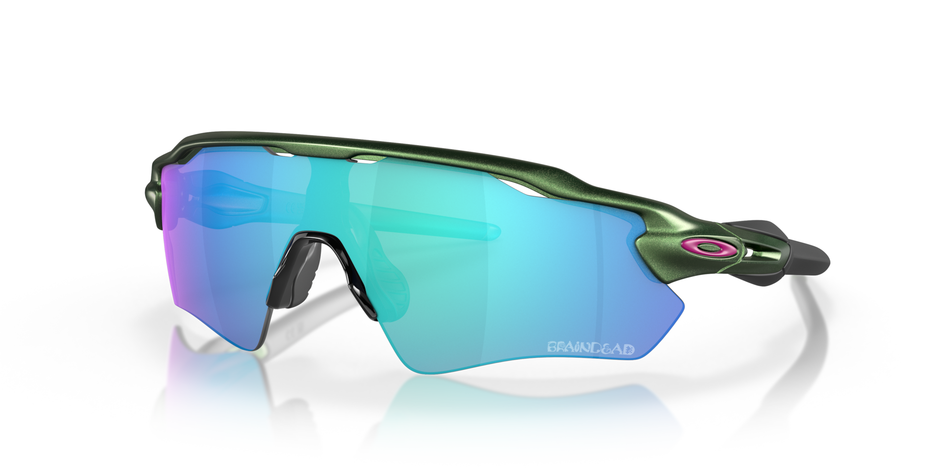 Oakley Radar® EV Path® x Brain Dead Sunglasses with Green Frame