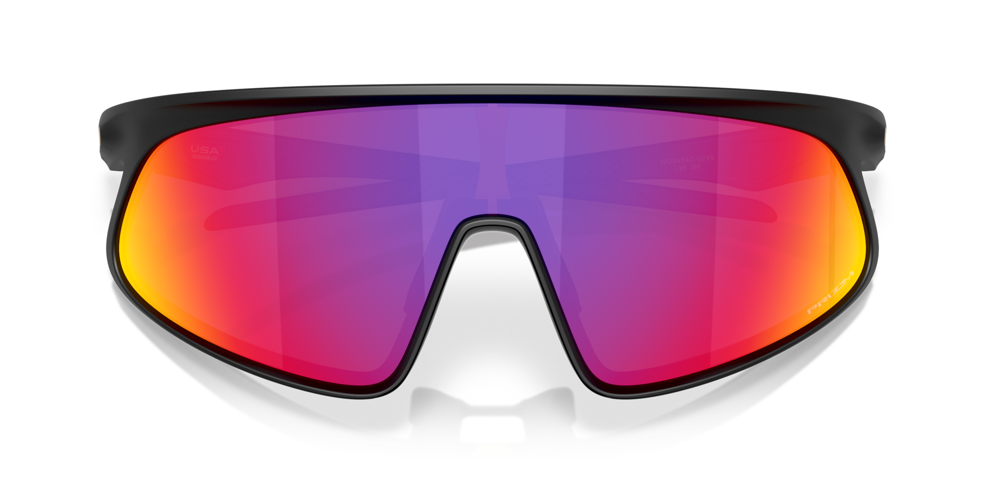 オークリー RSLVサングラス Matte BlackフレームとPrizm Roadレンズ