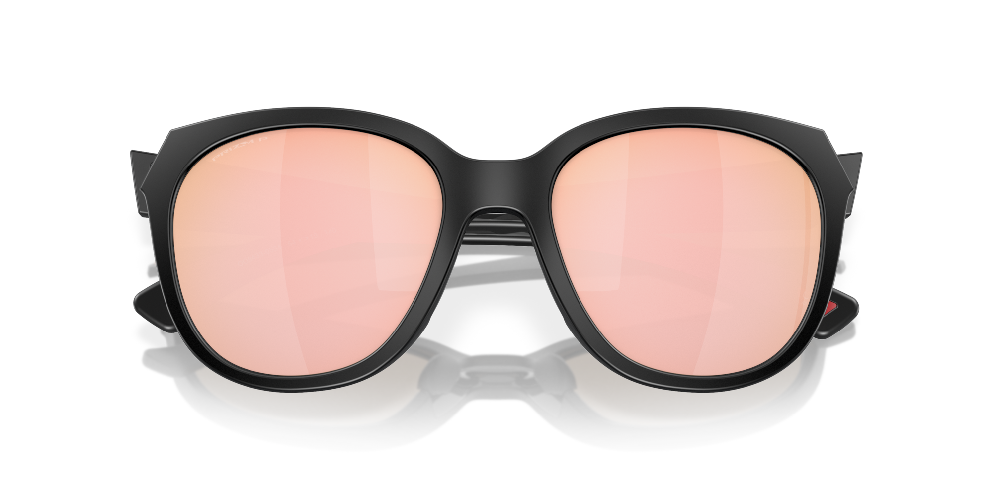 Oakley Low Key Sunglasses with Matte Black Frame and Prizm Rose