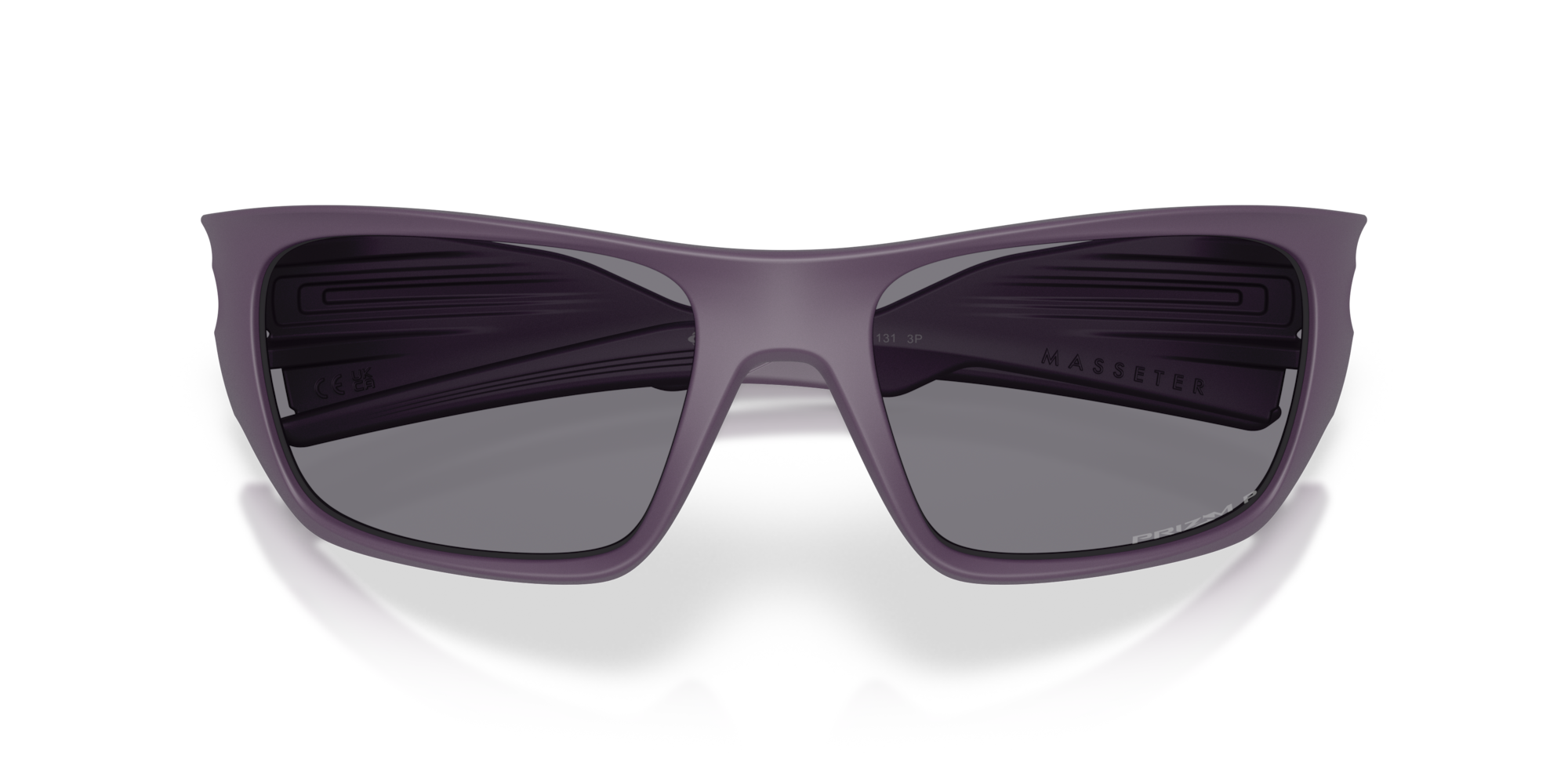 Oakley Masseter Obscura Collection Sunglasses with Matte Aubergine
